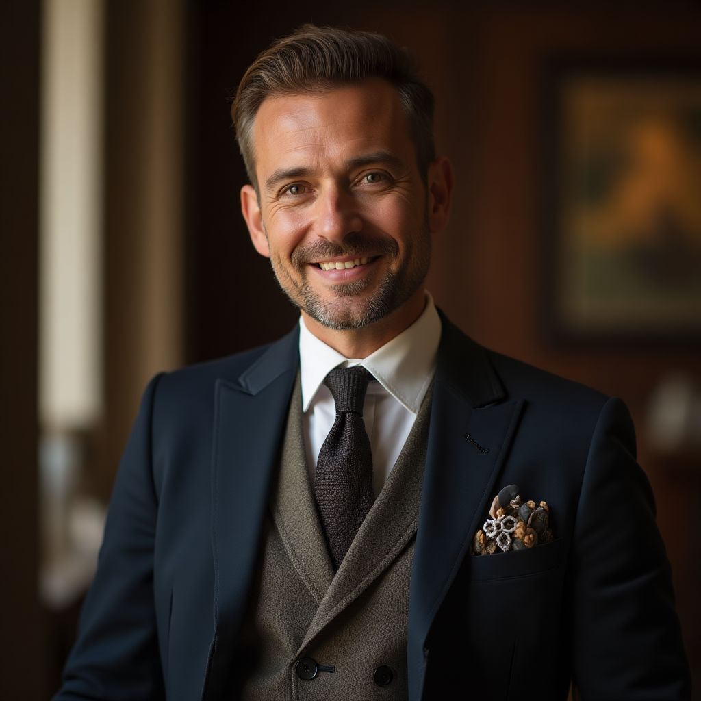 Sébastien Moreau client mode vintage masculine